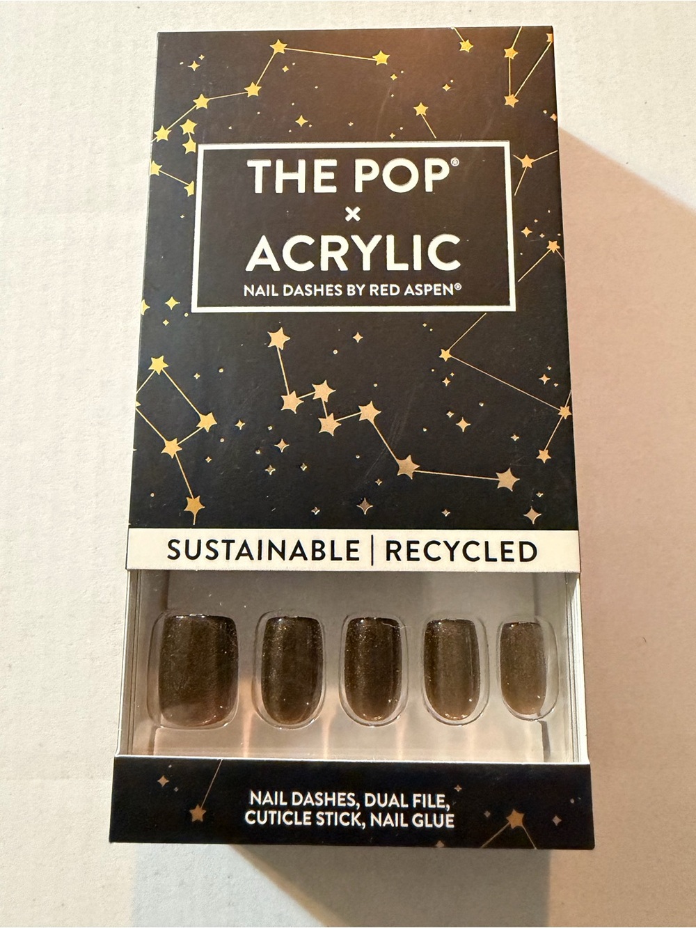 The Pop x Acrylic Red Aspen Dashes - Lacerta